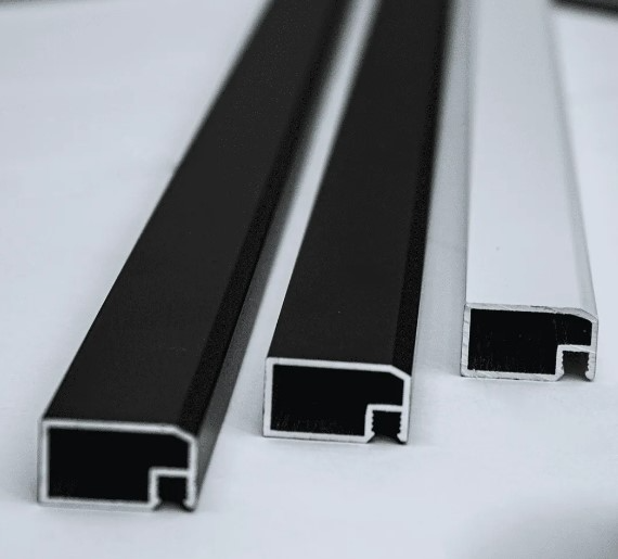 Barra de Alumínio Preto 6m - AL Kits